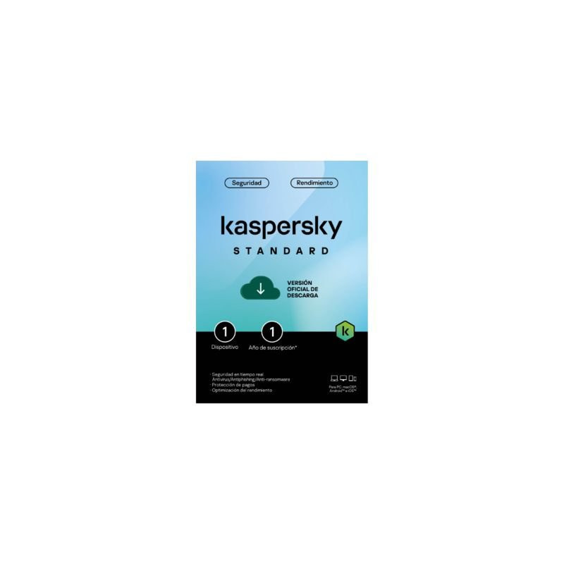 Kaspersky Standard LatAm 1 Dvc 1Y Bs DnP - KL1041DDAFS