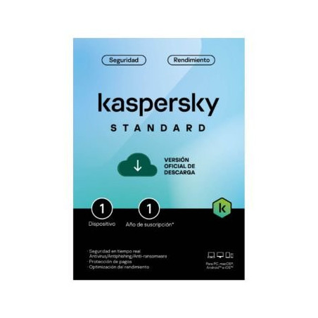Kaspersky Standard LatAm 1 Dvc 1Y Bs DnP - KL1041DDAFS