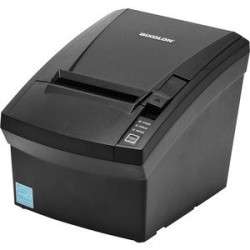 Bixolon IMPRESORA TERMICA, Conectividad vía USB, SERIAL, ETHERNET, VEL 220 MM, CUTTER, Color NEGRA SRP-330IICOESK