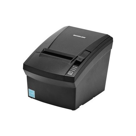 Bixolon IMPRESORA TERMICA, Conectividad vía USB, SERIAL, ETHERNET, VEL 220 MM, CUTTER, Color NEGRA SRP-330IICOESK