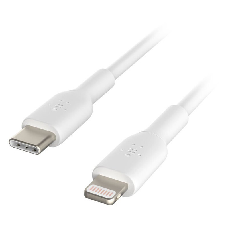 CAA003bt1MWH - Belkin BOOST CHARGE - Cable Lightning - 24 pin USB-C macho a Lightning macho