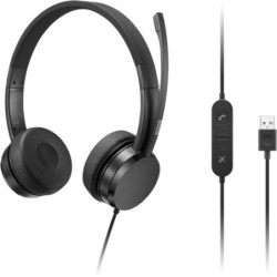 4XD0X88524 Lenovo 100 Stereo USB Headset