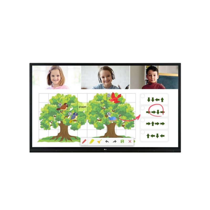 75TR3PJ Monitor touch 75" TR3PJ 4k android