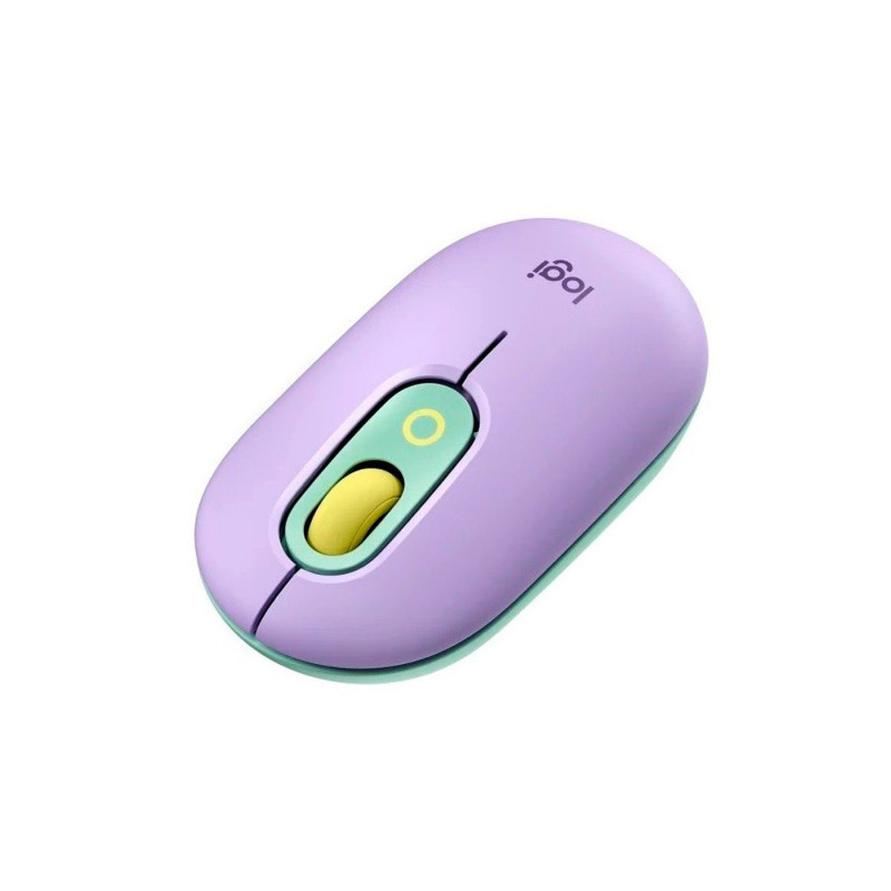 910-006647 POP Mouse with emoji - Cosmos Lavender