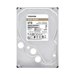 HDD-NTO-1125 - DISCO DURO NAS SATA 3.5 8TB 7200RPM 256MB TOSHIBA N300 HDWG480XZSTA Garantia 3 Años