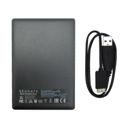 HDD-USE-0814 - DISCO DURO USB 3.0 2.5 5TB EXT. SEAGATE BASIC NEGRO STJL5000400 Garantia 1 Año