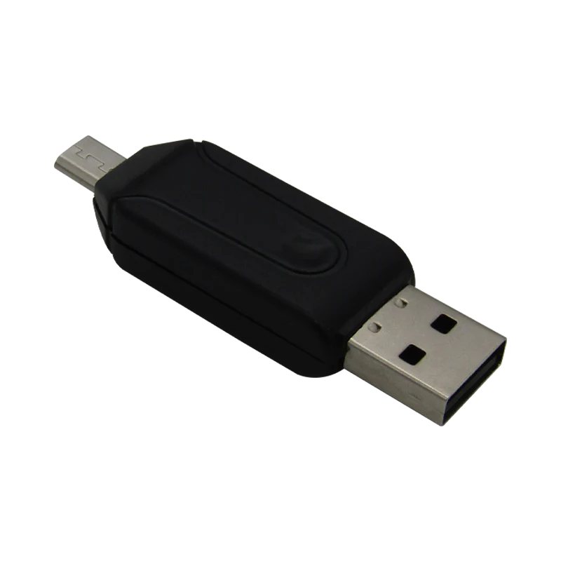 CNV-LSD-1075 - CONV MICRO USB OTG A USB 2.0 ADAPTER SD CARD READER XUE® Garantia 1 Año