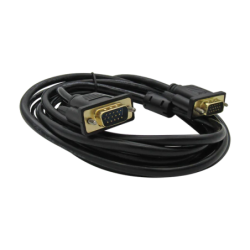 CAB-VXU-0186 - CABLE VGA 3M HDB15 MACHO A HDB15 MACHO 15-PINES (3+6) 30AWG CU OD:6.0MM C/FILTROS XUE® Garantia 1 Año