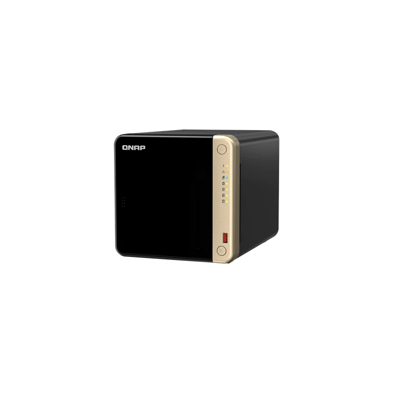 NAS TORRE 4-BAY QNAP TS-464-8G-US CPU INT CEL N5095 4-CORE 2.9GHZ DDR4 8GB 2XM.2 2280 1 PCIE HDMI - NAS-TQN-1127