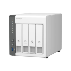 NAS TORRE 4-BAY QNAP TS-433 CPU ARM 4-CORE CORTEX-A55 2.0GHZ RAM 4GB MAX 2X1GLAN - NAS-TQN-1057