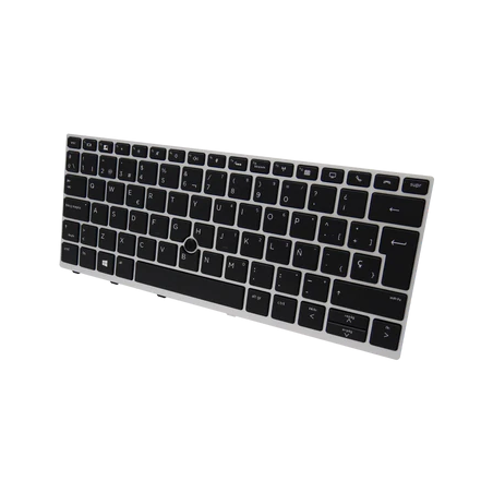 TECLADO HP 830 G5-G6 TRACKPOINT BACKLIGHT GRIS/NEGRO ESPAÑOL (ORG) Garantia 1 Año - TEC-LHP-1078
