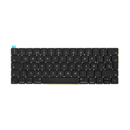 TEC-LAP-0947 - TECLADO APPLE MACBOOK PRO RETINA 13" & 15" A1706 A1707 2016-2017 NEGRO ESPAÑOL ORG Garantia 1 Año No Incluye