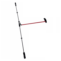 Barra antipánico vertical negro rojo - 0000037949