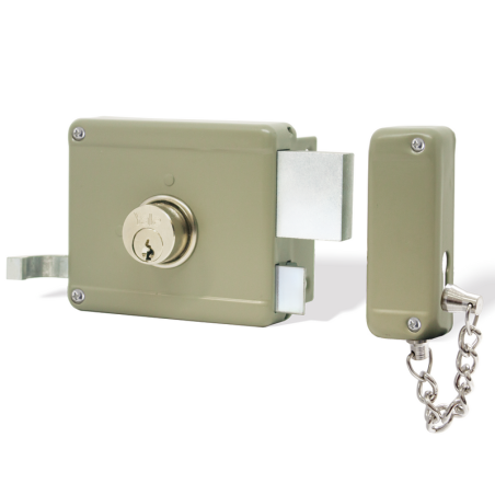 0000030048 - Cerradura sobreponer para portón derecha