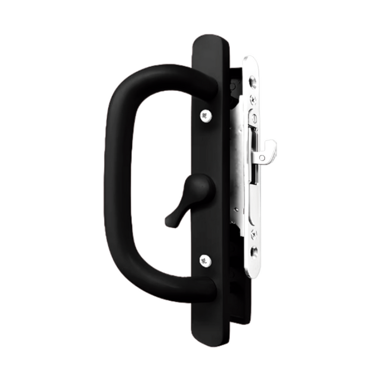 Cerradura embutir pico loro negro cilindro - 0000042325
