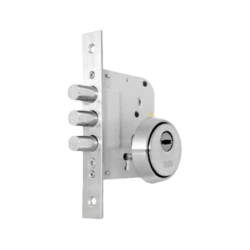 Cerradura 3 bulones backset 50mm llave mariposa 0000034389