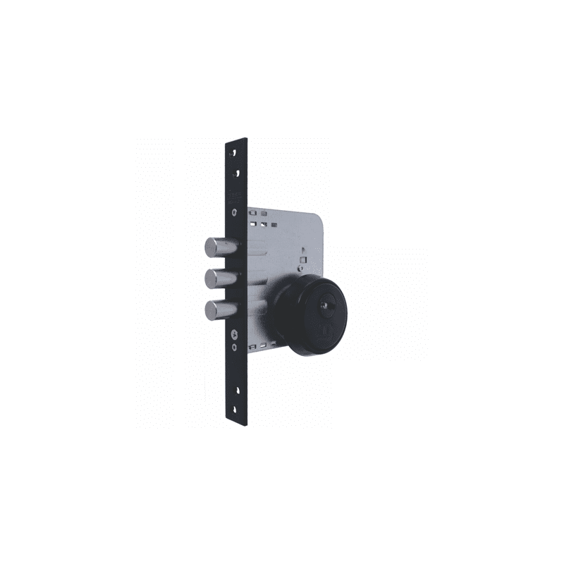 Cerradura auxiliar alta seguridad / negro llave-llave - 0000043936