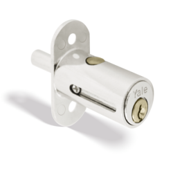 0000030009 - Cerradura para mueble cromo de 41mm ombligo