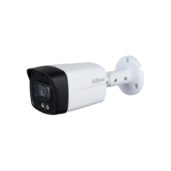 Cámara tipo bala 4 en 1, HDCVI/CVBS/AHD/TVI, 2MP(1080p), Dia/Noche Real, FULL COLOR, luz - DH-HAC-HFW1239TLMN-LED-0280B-S2