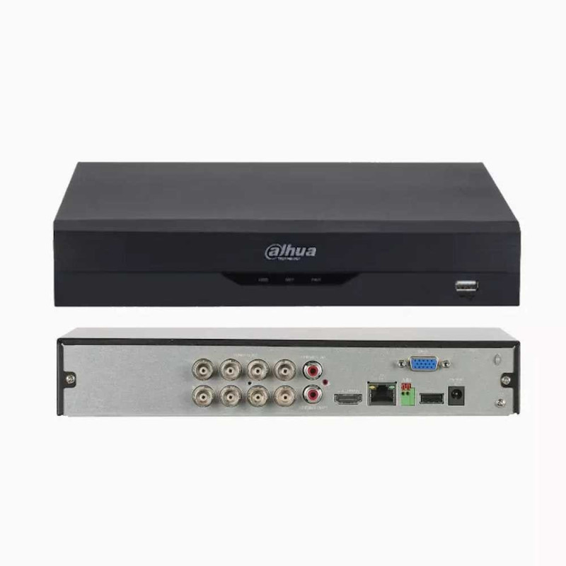 XVR 5 en 1, 10fps por 8CH@5M-N ó 15fps por 8CH@4M-N/1080p , soporta tecnología HDCVI/CVBS/AHD/TVI, 1MP, 2MP,4M-N y 5MP-N