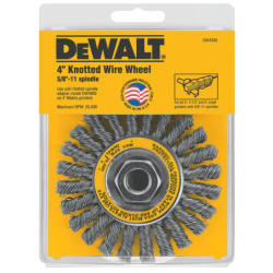 Grata Acero Circular Trenzada 4"X 3/8"X 5/8"Dw4930 - F2Y0180