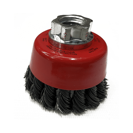 0000030339 - Grata copa trenzada 2.3/4 multi rosca 14mm y 5/8