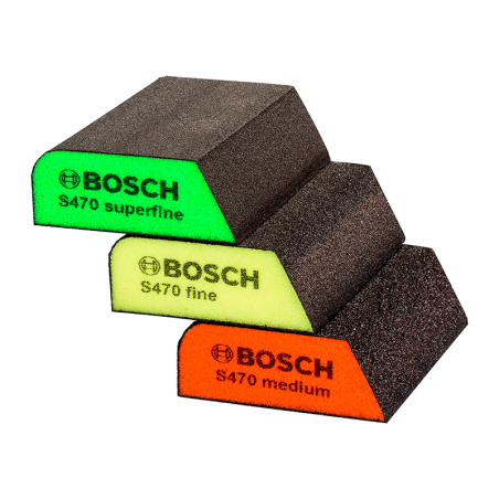 Esponja abrasiva fino best for profile 69x26x97mm 3pzs - 0000048923