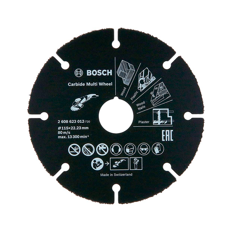 0000037898 - Disco multi material 4.1/2"(madera, plástico, acrílico)