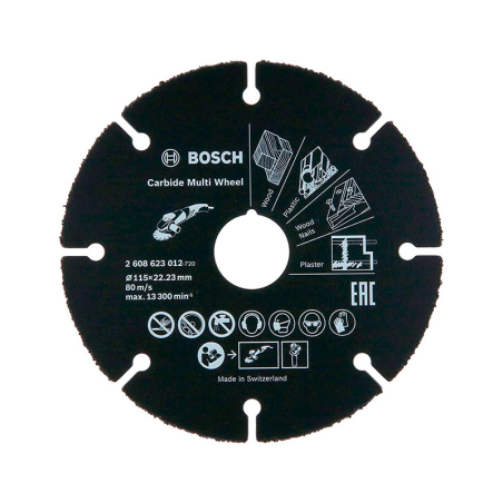0000037898 - Disco multi material 4.1/2"(madera, plástico, acrílico)