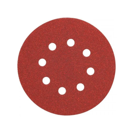 Disco lija 5" gr-220 juego 5pzs con velcro - 0000004728