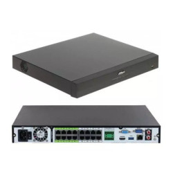 NVR 2U, 32CH, 320Mbps, soporta cámaras IP hasta de 24MP, H.265, (1)HDMI, VGA, audio: 1 entrada/1 salida - NVR5432-16P-I/L