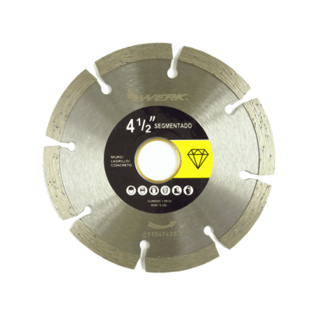 Disco diamantado segmentado 4.1/2" - 236700514