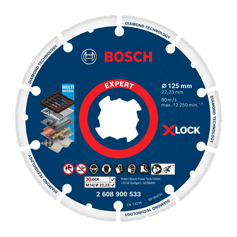 0000048949 - Disco diamantado corte metal 4.1/2"