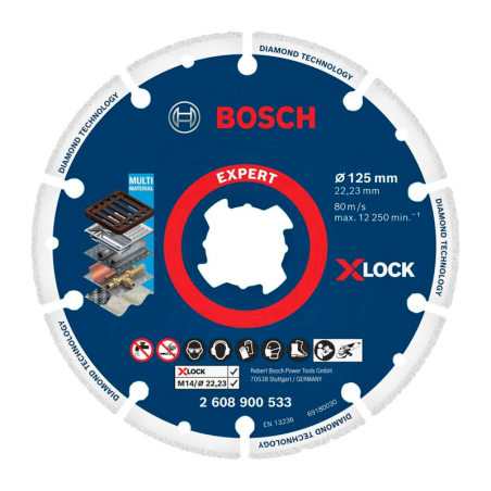 0000048949 - Disco diamantado corte metal 4.1/2"