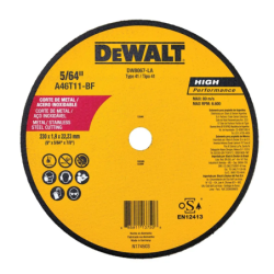 Disco Corte Fino Metal 9"X 5/64" X 7/8"T-41 Dw8067 - 0000004753