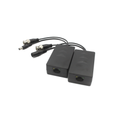 Video Balun pasivo HDCVI/CVBS/AHD/TVI de video y poder (presentación x par), HDCVI: 720P, 400M(max) 1080P, 200M(max)