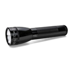 0000026513 - Linterna led metálica 2 pilas d negra