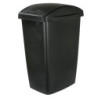 0000046526 - Contenedor De Tapa Vaivén 47 L - Negro