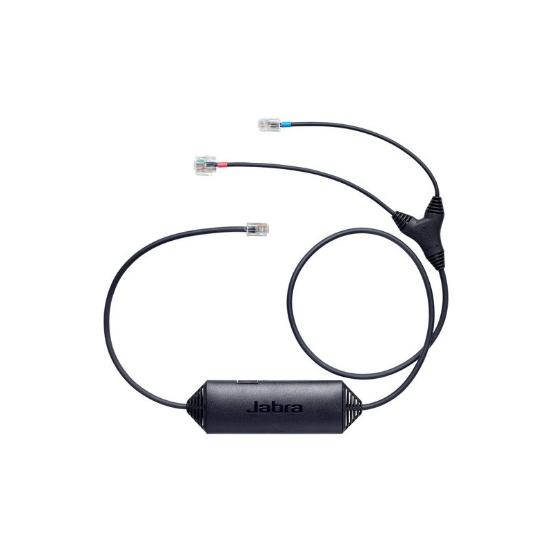 Jabra LINK - Adaptador de interruptor de gancho electrónico para auricular - para Avaya 1403, 1408, 1416, 9404, 9408, 9504