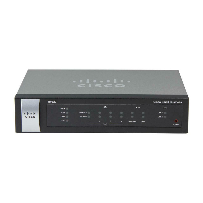 Cisco Router Alambrico Cisco RV320 Dual Gigabit WAN VPN Router