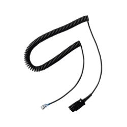 QD03 Cable adaptador para diademas modelo ht101 ht201 y ht202 para compatibilidad con teléfonos grandstream análogos digitales