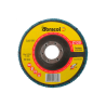 Disco flap de 4.1/2" x 7/8 grano 60 abracol - 812060560