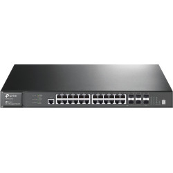 T3700G-28TQ Switch Core JetStream administrable capa 3, 24 puertos RJ45 Gigabit, 4 puertos SFP combo, hasta 4 ranuras SFP