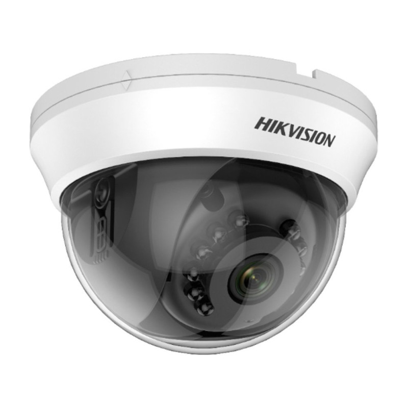 CAMARA TURBO 5MP DOMO EXIR 0.01LUX 3.6mm IR20m IP67 DIGITAL WDR PLASTICA HIKVISION
