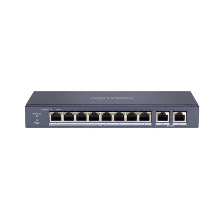 L2 8 PUERTOS RJ45 10/100MBPS POE 60W METALICO