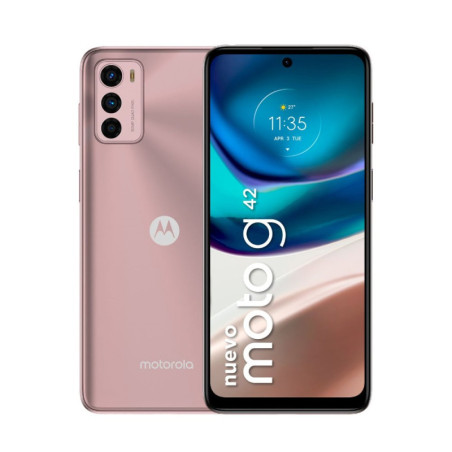 Celular Motorola G42 ROM 128GB RAM 4GB Rosado - PATY0018CO