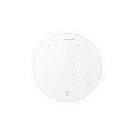 TECLADO INALAMBRICO COMPATIBLE CON PANELES DE ALARMA HIKVISION