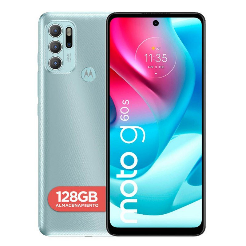 Celular Moto G60S Aqua 128GB - PAMU0017CO