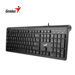31310010402 - Teclado Genius Slimstar 230 Alámbrico Negro