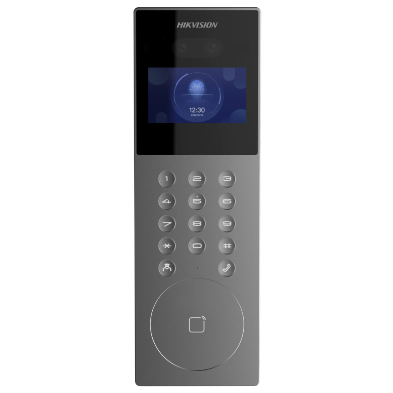 VIDEOPORTERO IP 2MP MULTIAPARTAMENTO CON RECONOCIMIENTO FACIAL / LLAMADA A APP HIKCONNECT / PROTECCIÓN IP65 - DS-KD9203-E6
